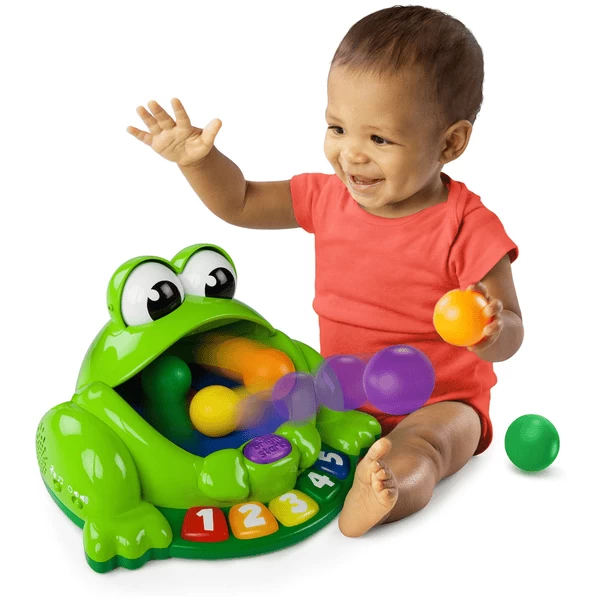B right Starts Kogelspuwende kikker Bright Starts B Right Starts Kogelspuwende Kikker -SpeelgoedKorting Winkel b right starts kogelspuwende kikker a319373 1