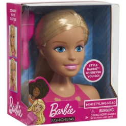 Barbie Mini Kapperskop, Blond Haar -SpeelgoedKorting Winkel barbie mini kapperskop blond haar a369056 2