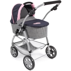 BAYER CHIC 2000 3-in-1 Stationwagon Emotionele All In, Melange Grijs-navy 3 BAYER CHIC 2000 3-in-1 Stationwagon Emotionele All In, Melange Grijs-navy -SpeelgoedKorting Winkel bayer chic 2000 3 in 1 stationwagon emotionele all in melange grijs navy a297152 3