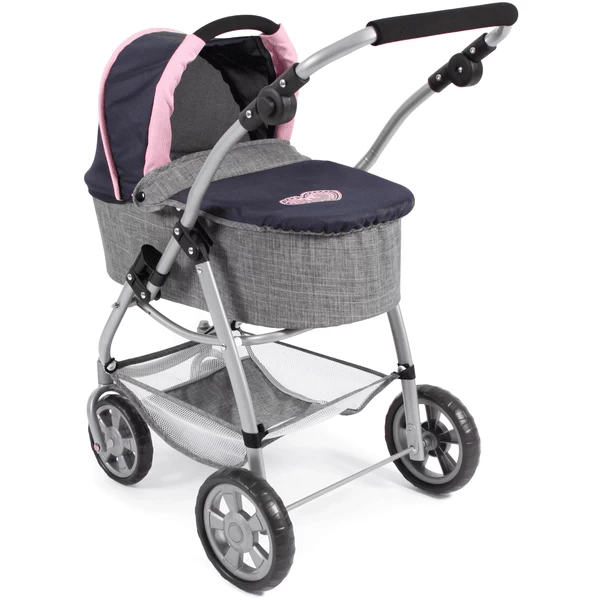 BAYER CHIC 2000 3-in-1 stationwagon Emotionele All In, melange grijs-navy BAYER CHIC 2000 3-in-1 Stationwagon Emotionele All In, Melange Grijs-navy -SpeelgoedKorting Winkel bayer chic 2000 3 in 1 stationwagon emotionele all in melange grijs navy a297152 3