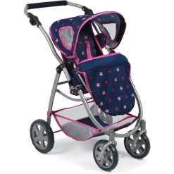 BAYER CHIC 2000 Combi Poppenwagen 3 In 1 EMOTION ALL IN Stars Marine -SpeelgoedKorting Winkel bayer chic 2000 combi poppenwagen 3 in 1 emotion all in stars marine a271321 2