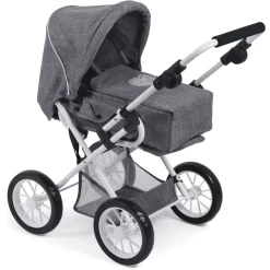 BAYER CHIC 2000 Combi Poppenwagen LENI Jeans Grey