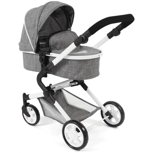 BAYER CHIC 2000 Combi poppenwagen LIA Jeans grijs BAYER CHIC 2000 Combi Poppenwagen LIA Jeans Grijs -SpeelgoedKorting Winkel bayer chic 2000 combi poppenwagen lia jeans grijs a355535 3