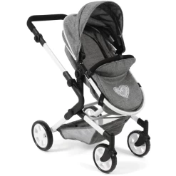 BAYER CHIC 2000 Combi Poppenwagen LIA Jeans Grijs 4 BAYER CHIC 2000 Combi Poppenwagen LIA Jeans Grijs -SpeelgoedKorting Winkel bayer chic 2000 combi poppenwagen lia jeans grijs a355535 4