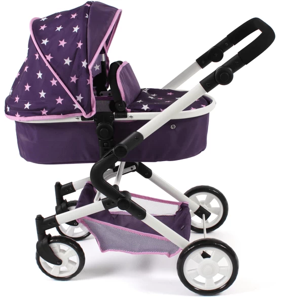BAYER CHIC 2000 Combi poppenwagen LIA Stars paars BAYER CHIC 2000 Combi Poppenwagen LIA Stars Paars -SpeelgoedKorting Winkel bayer chic 2000 combi poppenwagen lia stars paars a355533 1