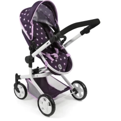BAYER CHIC 2000 Combi Poppenwagen MIKA Stars Lila -SpeelgoedKorting Winkel bayer chic 2000 combi poppenwagen mika stars lila a271267 3