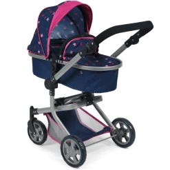BAYER CHIC 2000 Combi Poppenwagen MIKA Stars Marine