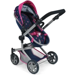 BAYER CHIC 2000 Combi Poppenwagen MIKA Stars Marine -SpeelgoedKorting Winkel bayer chic 2000 combi poppenwagen mika stars marine a271269 3