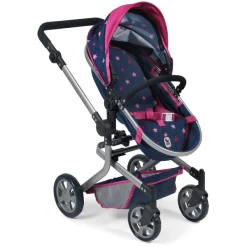 BAYER CHIC 2000 Combi Poppenwagen MIKA Stars Marine -SpeelgoedKorting Winkel bayer chic 2000 combi poppenwagen mika stars marine a271269 4