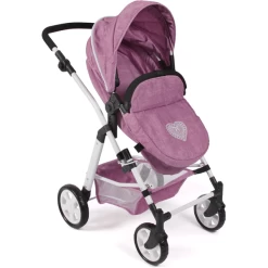 BAYER CHIC 2000 Combi Poppenwagen NELE Jeans Roze 3 BAYER CHIC 2000 Combi Poppenwagen NELE Jeans Roze -SpeelgoedKorting Winkel bayer chic 2000 combi poppenwagen nele jeans roze a355220 3