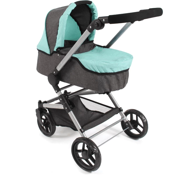 BAYER CHIC 2000 Fides 3 in 1 combi poppenwagen melange mint BAYER CHIC 2000 Fides 3 In 1 Combi Poppenwagen Melange Mint -SpeelgoedKorting Winkel bayer chic 2000 fides 3 in 1 combi poppenwagen melange mint a321004 1