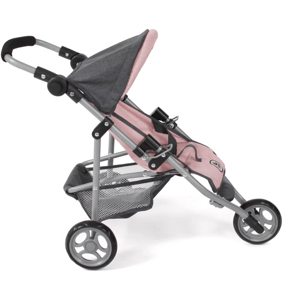 BAYER CHIC 2000 Jogging buggy LOLA Melange antraciet-roze BAYER CHIC 2000 Jogging Buggy LOLA Melange Antraciet-roze -SpeelgoedKorting Winkel bayer chic 2000 jogging buggy lola melange antraciet roze a355599 1