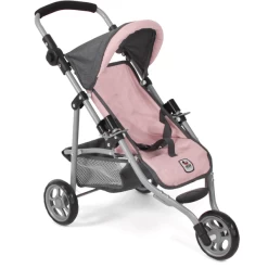 BAYER CHIC 2000 Jogging Buggy LOLA Melange Antraciet-roze 3 BAYER CHIC 2000 Jogging Buggy LOLA Melange Antraciet-roze -SpeelgoedKorting Winkel bayer chic 2000 jogging buggy lola melange antraciet roze a355599 3