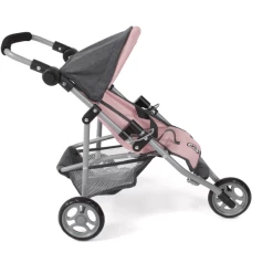 BAYER CHIC 2000 Jogging Buggy LOLA Melange Antraciet-roze 4 BAYER CHIC 2000 Jogging Buggy LOLA Melange Antraciet-roze -SpeelgoedKorting Winkel bayer chic 2000 jogging buggy lola melange antraciet roze a355599 4