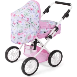 BAYER CHIC 2000 LENI Combi Poppenwagen Flower -SpeelgoedKorting Winkel bayer chic 2000 leni combi poppenwagen flower a355192 2