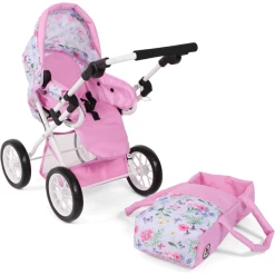BAYER CHIC 2000 LENI Combi Poppenwagen Flower -SpeelgoedKorting Winkel bayer chic 2000 leni combi poppenwagen flower a355192 3