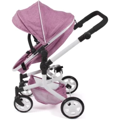 BAYER CHIC 2000 MIKA Jeans Roze Combi Poppenwagen -SpeelgoedKorting Winkel bayer chic 2000 mika jeans roze combi poppenwagen a355316 4