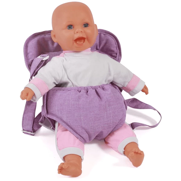 BAYER CHIC 2000 Poppen draagriem Melange Lila BAYER CHIC 2000 Poppen Draagriem Melange Lila -SpeelgoedKorting Winkel bayer chic 2000 poppen draagriem melange lila a297225 3