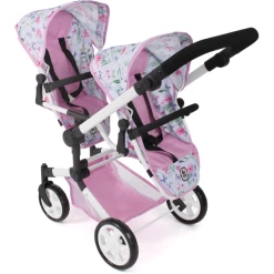 BAYER CHIC 2000 Poppenwagen Linus Duo Flower -SpeelgoedKorting Winkel bayer chic 2000 poppenwagen linus duo flower a359595 3