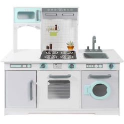 BAYER CHIC 2000 Speelkeuken, Wit/grijs/mint -SpeelgoedKorting Winkel bayer chic 2000 speelkeuken wit grijs mint a354792 4