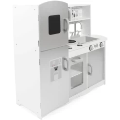 BAYER CHIC 2000 Speelkeuken Wit / Zilver -SpeelgoedKorting Winkel bayer chic 2000 speelkeuken wit zilver a270754 3