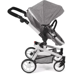 BAYER CHIC Combi Poppenwagen YOLO Grijs -SpeelgoedKorting Winkel bayer chic combi poppenwagen yolo grijs a320999 3
