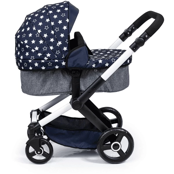 bayer Design Combi Poppenwagen Xeo Blauw met Sterren Bayer Design Combi Poppenwagen Xeo Blauw Met Sterren -SpeelgoedKorting Winkel bayer design combi poppenwagen xeo blauw met sterren a372062 3