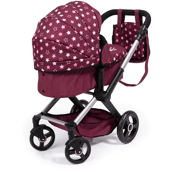 bayer Design Combi poppenwagen Xeo Bordeaux Bayer Design Combi Poppenwagen Xeo Bordeaux -SpeelgoedKorting Winkel bayer design combi poppenwagen xeo bordeaux a372064 2