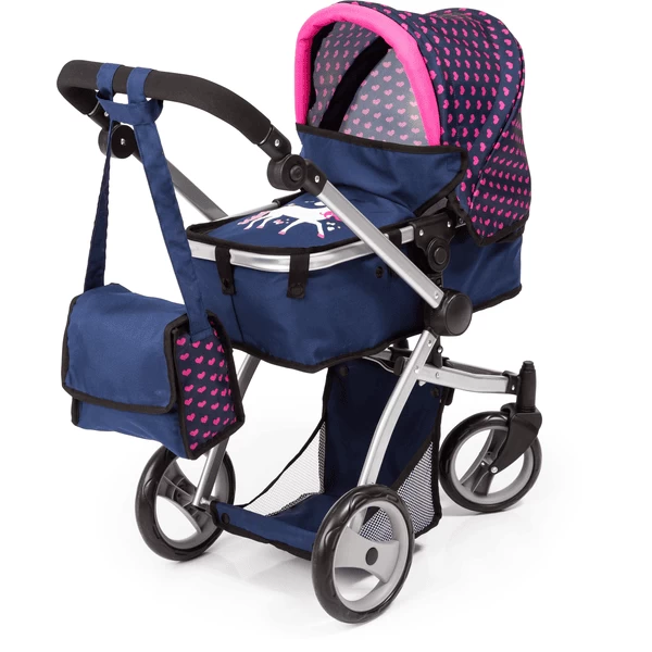bayer Design Combinatie poppenwagen Mega Set, blauw met hartjes en eenhoorn Bayer Design Combinatie Poppenwagen Mega Set, Blauw Met Hartjes En Eenhoorn -SpeelgoedKorting Winkel bayer design combinatie poppenwagen mega set blauw met hartjes en eenhoorn a295797 1