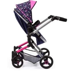 Bayer Design Combinatie Poppenwagen Vario Harten Blauw/roze Met Harten En Zeemeermin -SpeelgoedKorting Winkel bayer design combinatie poppenwagen vario harten blauw roze met harten en zeemeermin a295748 4