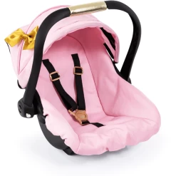 Bayer Design Poppen Autostoel Met Dak, Roze/goud 3 Bayer Design Poppen Autostoel Met Dak, Roze/goud -SpeelgoedKorting Winkel bayer design poppen autostoel met dak roze goud a313539 3