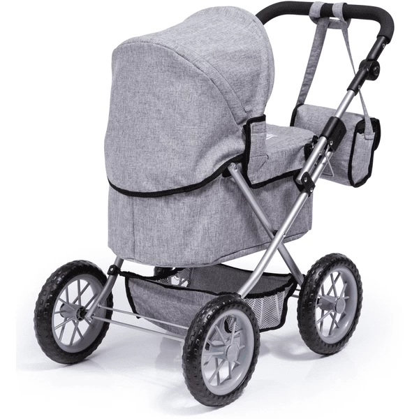 bayer Design Poppenwagen Trendy , grijs Bayer Design Poppenwagen Trendy , Grijs -SpeelgoedKorting Winkel bayer design poppenwagen trendy grijs a277633 1