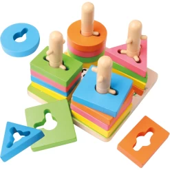 Bino Houten Vormenspel -SpeelgoedKorting Winkel bino houten vormenspel a360309 2