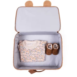 Childhome CHILD HOME Kinderkoffertje Mini Traveller Teddy Bruin -SpeelgoedKorting Winkel child home kinderkoffertje mini traveller teddy bruin a366705 4