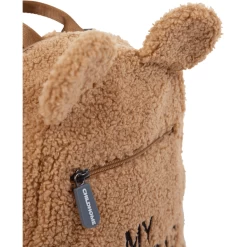 Childhome CHILD HOME Kinderrugzak Mijn First Zak Teddy Beige -SpeelgoedKorting Winkel child home kinderrugzak mijn first zak teddy beige a301418 3