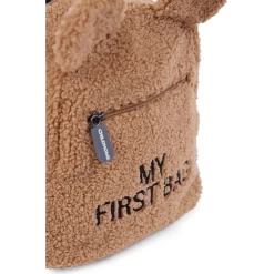 Childhome CHILD HOME Kinderrugzak Mijn First Zak Teddy Beige -SpeelgoedKorting Winkel child home kinderrugzak mijn first zak teddy beige a301418 4