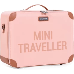 CHILDHOME Kinderkoffer Mini Traveller Roze / Koper -SpeelgoedKorting Winkel childhome kinderkoffer mini traveller roze koper a301536 2