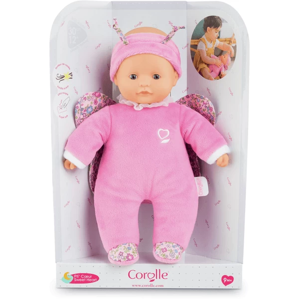 Corolle ® Mon Doudou Baby Doll Sweet heart Vlinder Corolle ® Mon Doudou Baby Doll Sweet Heart Vlinder -SpeelgoedKorting Winkel corolle mon doudou baby doll sweet heart vlinder a315688 2