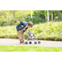 Corolle ® Mon Grand Accessoires - Doll Buggy Blauw -SpeelgoedKorting Winkel corolle mon grand accessoires doll buggy blauw a290270 4