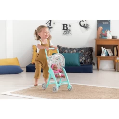 Corolle ® Mon Petit Accessoires - Poppenwagen Blauw -SpeelgoedKorting Winkel corolle mon petit accessoires poppenwagen blauw a316266 2