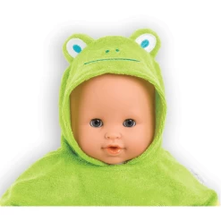 Corolle ® Mon Petit Poupon - Badjas, Kikker 30cm -SpeelgoedKorting Winkel corolle mon petit poupon badjas kikker 30cm a337765 2