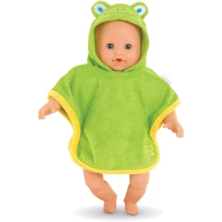 Corolle ® Mon Petit Poupon - Badjas, Kikker 30cm -SpeelgoedKorting Winkel corolle mon petit poupon badjas kikker 30cm a337765 4