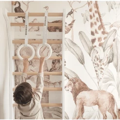 Fitwood ULPU MINI Turnringen, Berken - Witte Bandjes -SpeelgoedKorting Winkel fitwood ulpu mini turnringen berken witte bandjes a377276 2