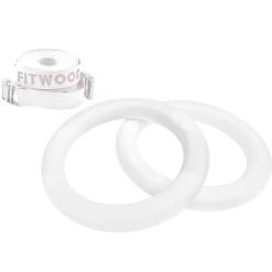 Fitwood ULPU MINI Turnringen, Wit - Witte Bandjes