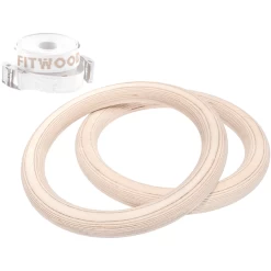 Fitwood ULPU Turnringen, Berken - Witte Bandjes -SpeelgoedKorting Winkel fitwood ulpu turnringen berken witte bandjes a377247 3