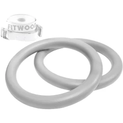 Fitwood ULPU Turnringen, Grijs - Witte Banden 3 Fitwood ULPU Turnringen, Grijs - Witte Banden -SpeelgoedKorting Winkel fitwood ulpu turnringen grijs witte banden a377263 3