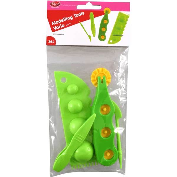 Gowi Kneedgereedschapsset Vario 7 stuks. Gowi Kneedgereedschapsset Vario 7 Stuks. -SpeelgoedKorting Winkel gowi kneedgereedschapsset vario 7 stuks a375271 1