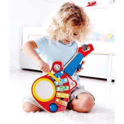 Hape 6-in-1 Muziekinstrument 3 Hape 6-in-1 Muziekinstrument -SpeelgoedKorting Winkel hape 6 in 1 muziekinstrument a227453 3