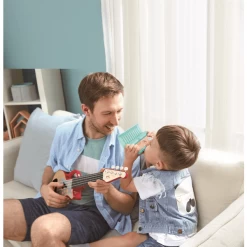 Hape Heldere Leerharmonica 3 Hape Heldere Leerharmonica -SpeelgoedKorting Winkel hape heldere leerharmonica a314357 3