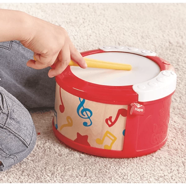 Hape Leren Speeltrommel Hape Leren Speeltrommel -SpeelgoedKorting Winkel hape leren speeltrommel a314353 1